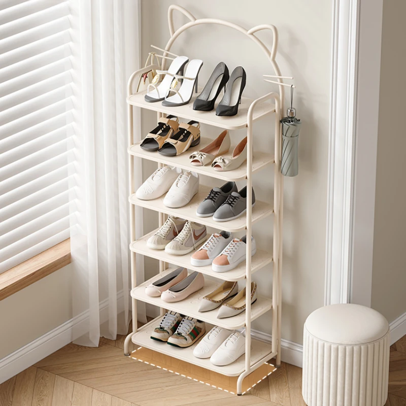 Luxury Skincare Europe - Hautpflege Weißer Schuhschrank Design Wasserdichter Metall-Organizer