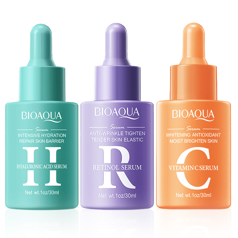 The Ordinary Serum Hyaluronic Acid - 1/3 stücke BIOAQUA Vitamin C Retinol