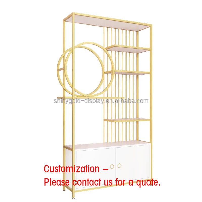 Luxury Skincare Shop - Luxuriöses LED-Schrank-Display für Kosmetik, Hautpflegeprodukte, Parfümerie,