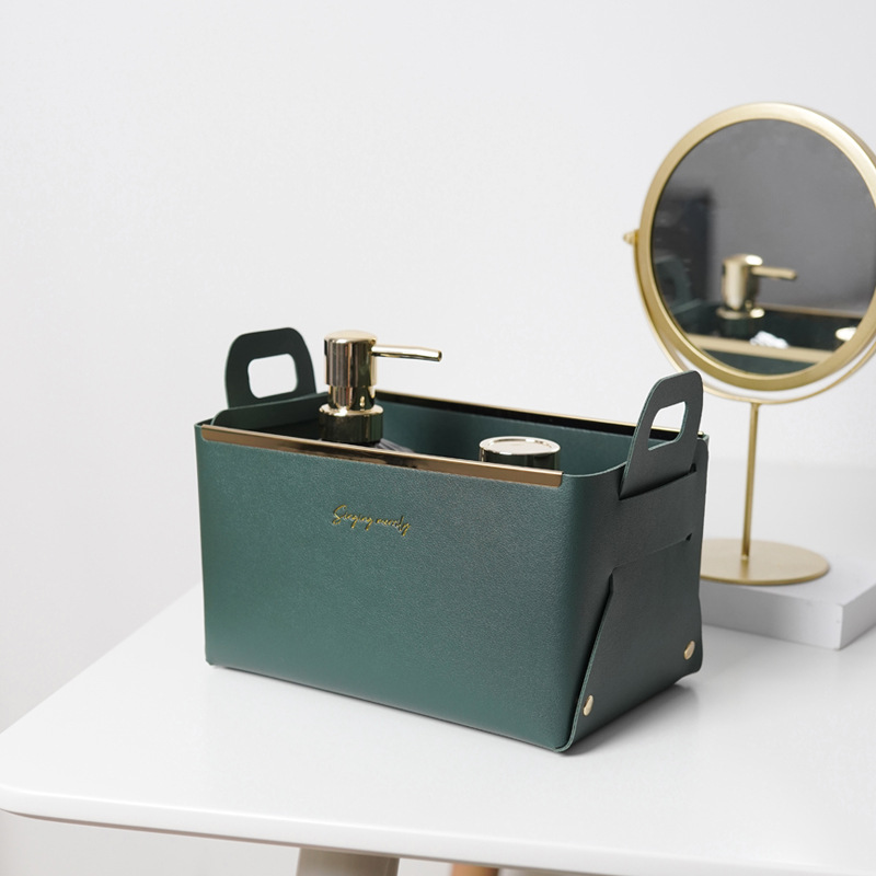 Luxury Skincare Europe - Desktop Organizer Nordic PVC Hautpflege und