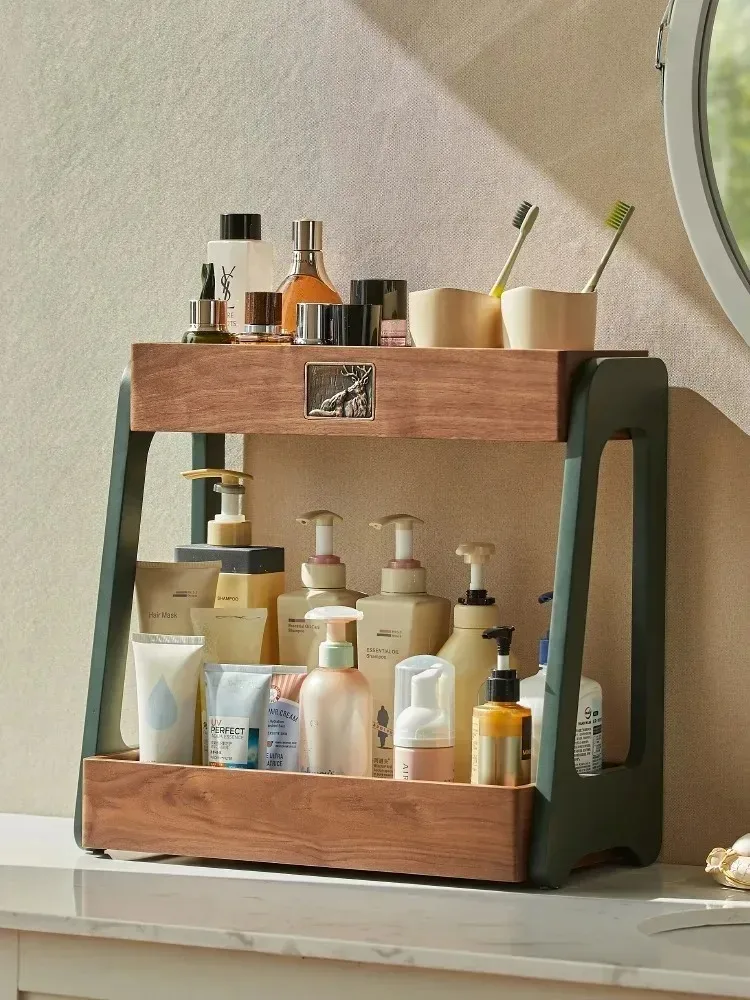 Doppelschichtiges Desktop-Aufb – Luxury Skincare Tray Bewertung und Preis