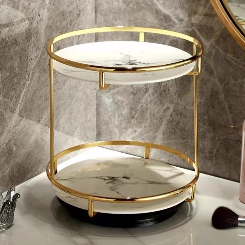 Doppeltstufiges Parfüm-Aufbewa – Luxury Skincare Tray Bewertung und Preis