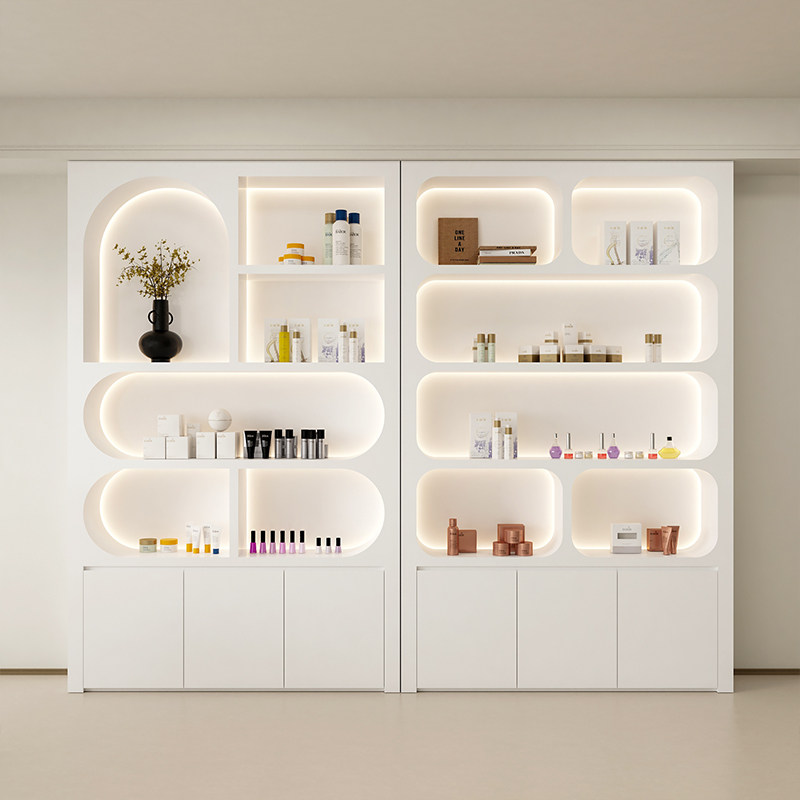 Luxuriöser Vitrinenschrank für – Luxury Skincare Shop Bewertung und Preis