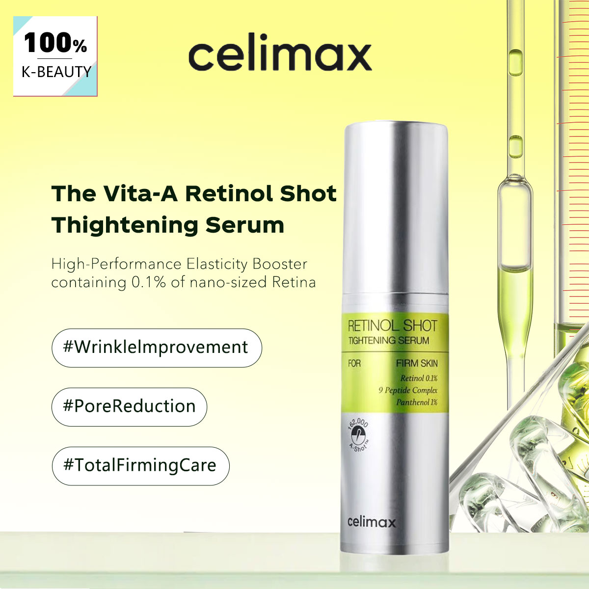 Celimax THE VITA-A RETINOL SHO – The Ordinary Serum Hyaluronic Acid Bewertung und Preis